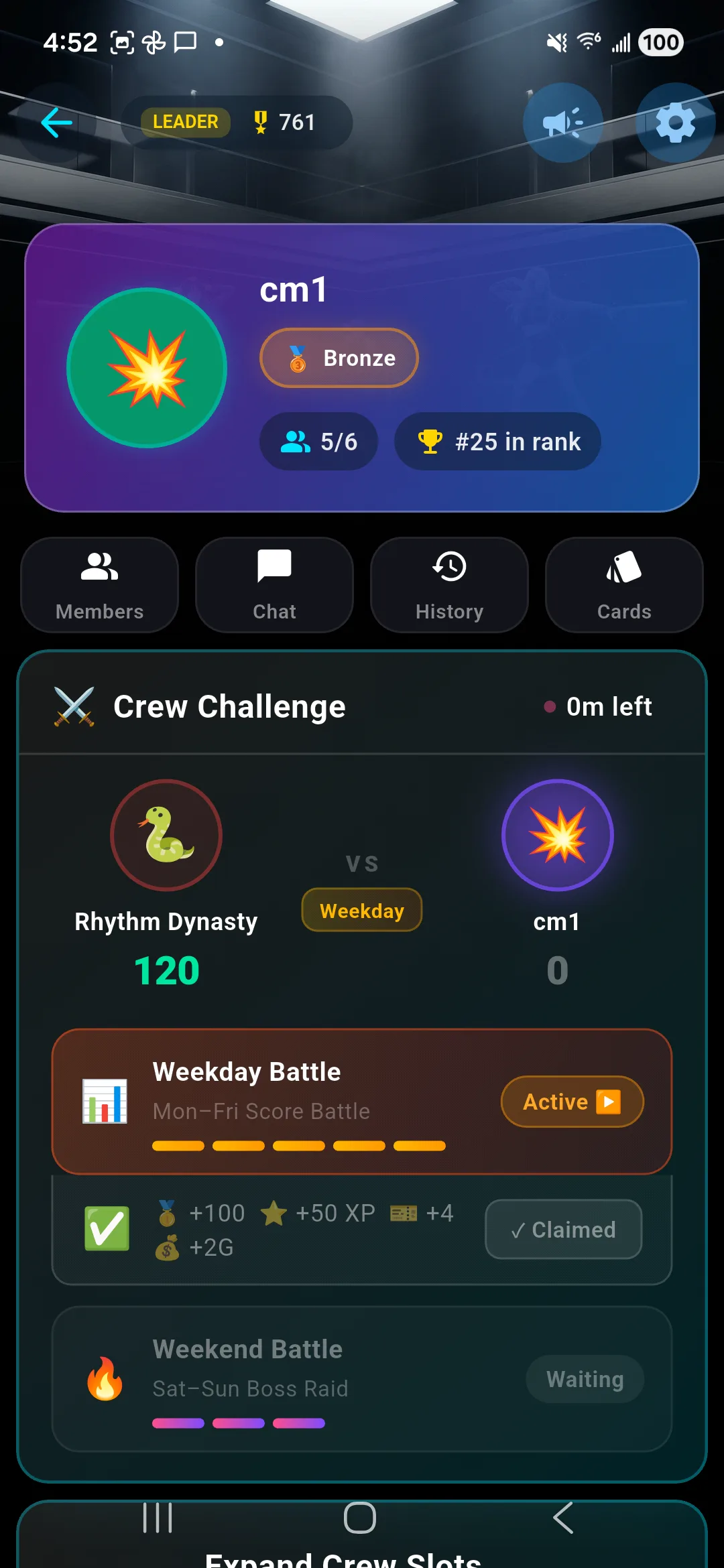 Crew Challenge
